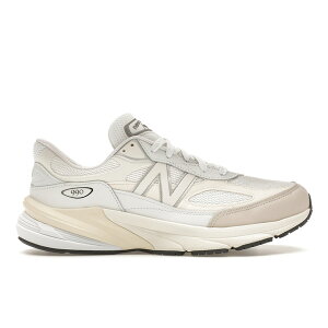 New Balance �j���[�o�����X �����Y �X�j�[�J�[ �yNew Balance 990v6 MiUSA White Sea Salt�z �T�C�Y US_M_15 White/Sea Salt