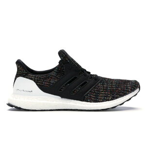 adidas �A�f�B�_�X �����Y �X�j�[�J�[ �yadidas Ultra Boost 4.0 Black Multi-Color White Heel Cage�z �T�C�Y US_12(30.0cm) Core Black/Core Black/Active Red