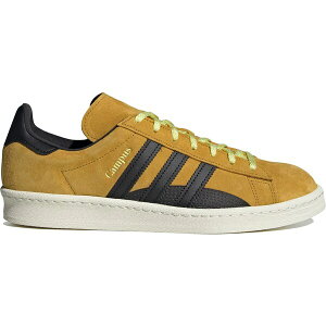 adidas �A�f�B�_�X �����Y �X�j�[�J�[ �yadidas Campus 80s New York Mustard�z �T�C�Y US_5(23.0cm) Pantone/Core Black/Off White