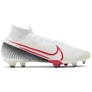 Nike �i�C�L �����Y �X�j�[�J�[ �yNike Mercurial Superfly 7 Elite FG White Laser Crimson�z �T�C�Y US_10.5(28.5cm) White/Black/Laser Crimson