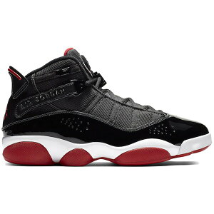 Jordan �W���[�_�� �����Y �X�j�[�J�[ �yJordan 6 Rings Bred (2019)�z �T�C�Y US_12.5(30.5cm) Black/Varsity Red/White