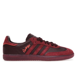 adidas �A�f�B�_�X �����Y �X�j�[�J�[ �yadidas Samba Jonah Hill Burgundy�z �T�C�Y US_11.5(29.5cm) Burgundy/Burgundy/Burgundy