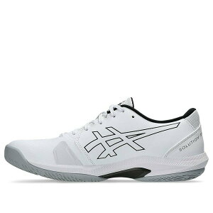 ASICS �A�V�b�N�X �����Y �X�j�[�J�[ �yASICS Solution Swift FF 2 Sneakers 'White Gunmetal' 1041A466-100�z �T�C�Y US_11.5(29.5cm)