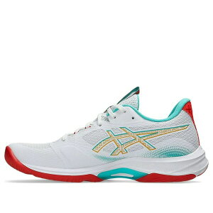 ASICS �A�V�b�N�X ���f�B�[�X �X�j�[�J�[ �y(WMNS) ASICS Netbuener Ballistic FF 4 'White Sea Glass' 1052A090-960�z �T�C�Y US_6.5(23.5cm)