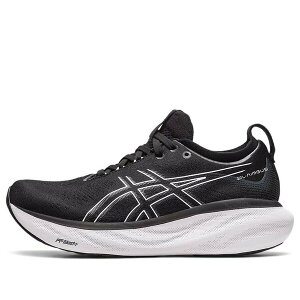 ASICS AVbNX fB[X Xj[J[ y(WMNS) ASICS Gel-Nimbus 25 Wide 'Black Pure Silver' 1012B437-001z TCY US_8(25.0cm)