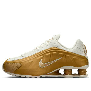 Nike �i�C�L ���f�B�[�X �X�j�[�J�[ �y(WMNS) Nike Shox R4 'Metallic Gold' AR3565-010�z �T�C�Y US_6(23.0cm)