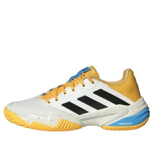 adidas �A�f�B�_�X ���f�B�[�X �X�j�[�J�[ White/Black/Yellow �y(WMNS) adidas Barricade 13 'White Black Yellow' IF0410�z �T�C�Y US_6(23.0cm)