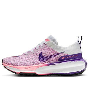 Nike �i�C�L ���f�B�[�X �X�j�[�J�[ White/Court Purple/Coral Chalk/Metallic Silver/Black/Pink Glow �y(WMNS) Nike ZoomX Invincible Run Flyknit 3 'Coral Chalk' FQ8766-100�z �T�C�Y US_6(23.0cm)