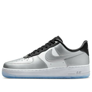 Nike �i�C�L ���f�B�[�X �X�j�[�J�[ Metallic Silver/Metallic Silver/Black �y(WMNS) Nike Air Force 1 Low 'Chrome' DX6764-001�z �T�C�Y US_5(22.0cm)