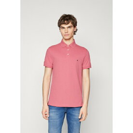 トミー ヒルフィガー メンズ サンダル シューズ SLIM - Polo shirt - heritage pink