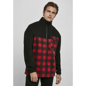 アーバン クラシックス メンズ ジャケット＆ブルゾン アウター Light jacket - black/redcheck