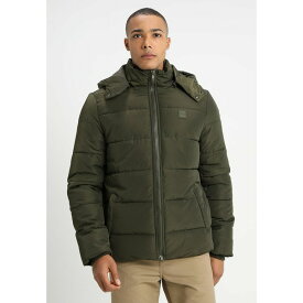 アーバン クラシックス メンズ ジャケット＆ブルゾン アウター HOODED PUFFER JACKET - Winter jacket - olive