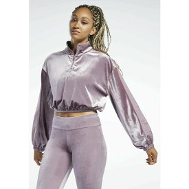 リーボック レディース パーカー・スウェットシャツ アウター CL NEW YEAR MIDLAYER - Sweatshirt - purple