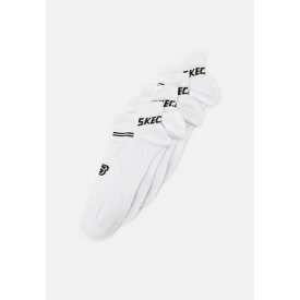 スケッチャーズ メンズ サンダル シューズ ONLINE VENTILATION SNEAKER 4 PACK - Socks - white