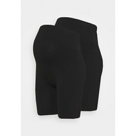 アンナ フィールド ママ レディース カジュアルパンツ ボトムス 2 PACK - Leggings - Trousers - black/black
