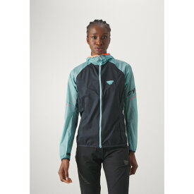 ダイナフィット レディース フィットネス スポーツ ALPINE WIND - Soft shell jacket - marine blue/blueberry