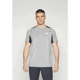 ノースフェイス メンズ バスケットボール スポーツ TEE - Sports T-shirt - anthracite/grey/white heather