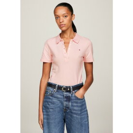 トミー ヒルフィガー レディース Tシャツ トップス 1985 SLIM - Polo shirt - whimsy pink