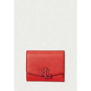 t[ fB[X z ANZT[ PEBBLED SMALL CAMERYN FLAP WALLET - Wallet - bright vermillion