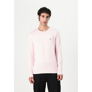 �g�~�[ �q���t�B�K�[ �����Y �j�b�g&�Z�[�^�[ �A�E�^�[ ESSENTIAL CREW NECK - Jumper - light pink