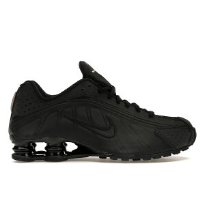 Nike �i�C�L ���f�B�[�X �X�j�[�J�[ �yNike Shox R4 Black (Women's)�z �T�C�Y US_7(24.0cm) Black/Black-Max Orange