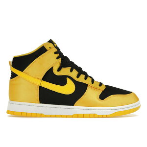 Nike �i�C�L ���f�B�[�X �X�j�[�J�[ �yNike Dunk High Satin Goldenrod (Women's)�z �T�C�Y US_5(22.0cm) Black/Varsity Maize/White