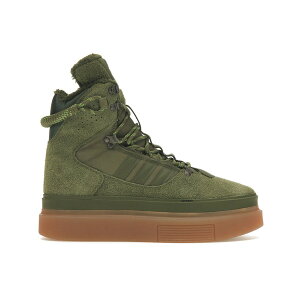 adidas AfB_X fB[X Xj[J[ yadidas Super Sleek Boot Beyonce Ivy Park Halls of Ivy (Women's)z TCY US_8.5(25.5cm) Wild Pine/Focus Olive/Solar Green