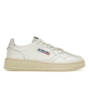 Autry �I�[�g���[ ���f�B�[�X �X�j�[�J�[ �yAutry Medalist Leather Low White (Women's)�z �T�C�Y EU_35(21.5cm) White/White/Cream