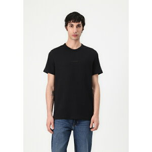 g~[qtBK[ Y T_ V[Y SCRIPT TEE - Basic T-shirt - black