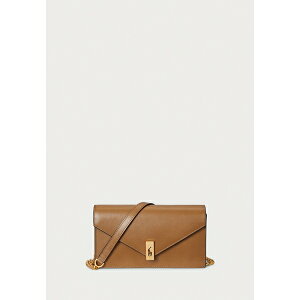 t[ fB[X z ANZT[ Polo ID Leather Chain Wallet and Bag - Wallet - light brown