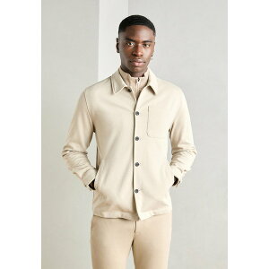 h[o[O Y T_ V[Y SUPERFLEX OVERSHIRT - Summer jacket - light stone