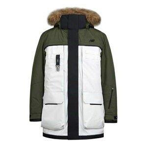 New Balance j[oX Y Xj[J[ yNew Balance Winter Down Snow Parka Jacket 'White Green Black' NP94N011-KHz TCY US_M_M
