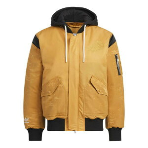 adidas AfB_X Y Xj[J[ yadidas Originals X Feifei Ruan Padded Ma Jacket Asia Sizing 'Brown Black' IX4233z TCY US_M_XXXL