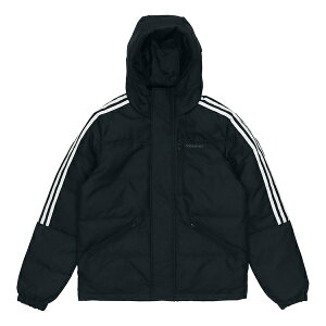 adidas AfB_X Y Xj[J[ yadidas neo M Dwn Wnt Prka Stay Warm Windproof hooded down Jacket Black H45292z TCY US_M_XS