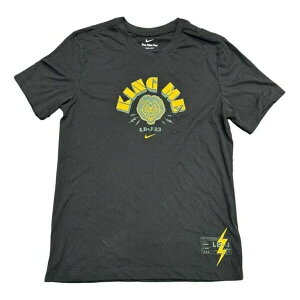 Nike iCL Y Xj[J[ yNike Dri-FIT LeBron King Me T-Shirt 'Black Yellow' DB6821-010z TCY US_M_XXL