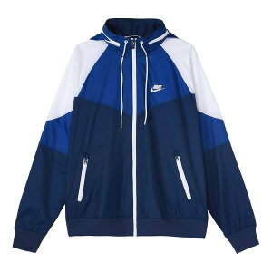 Nike iCL Y Xj[J[ yMen's Nike Casual Windproof Hooded Blue Jacket AR2210-492z TCY US_M_M