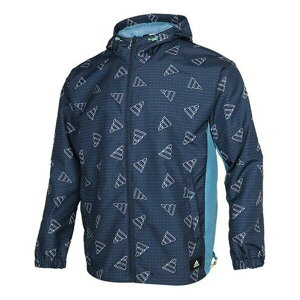 adidas AfB_X Y Xj[J[ yadidas Men's Logo Print Hooded Jacket Blue GP1826z TCY US_M_L