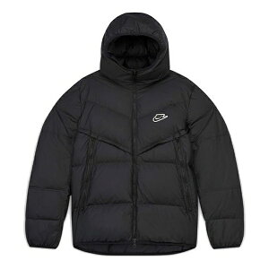 Nike iCL Y Xj[J[ yNike Sportswear Down-Fill Windrunner hooded Stay Warm Casual Down Jacket Black CU4405-010z TCY US_M_M