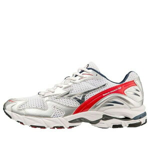 Mizuno ~Ym Y Xj[J[ yMizuno Wave Rider 10 'White Silver Red' D1GA210408z TCY US_8.5(26.5cm)