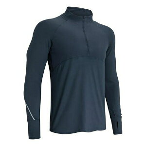 Under Armour A_[A[}[ Y Xj[J[ yUnder Armour Qualifier Run 2.0 1/2 Zip Top 'Blue' 1365662-044z TCY US_M_S