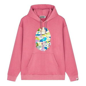 New Balance j[oX Y Xj[J[ yNew Balance x A Bathing Ape Ape Relaxed Fit Hoodie 'Pink Multi' BPSW00000-RDXz TCY US_M_2XL