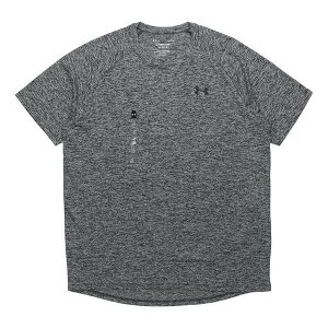 Under Armour A_[A[}[ Y Xj[J[ yMen's Under Armour Tech 2.0 Training Sports Quick Dry Loose Short Sleeve Gray 1326413-002z TCY US_M_M