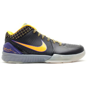 Nike �i�C�L �����Y �X�j�[�J�[ �yNike Kobe 4 Carpe Diem�z �T�C�Y US_9(27.0cm) Black/Del Sol-Varsity Purple-Cool Grey