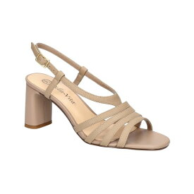 ベラヴィータ レディース サンダル シューズ Women's Gretta Heeled Sandals Nude Leather