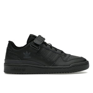 adidas �A�f�B�_�X �����Y �X�j�[�J�[ �yadidas Forum Low Triple Black�z �T�C�Y US_M_4 Core Black/Core Black/Core Black