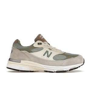 New Balance �j���[�o�����X �����Y �X�j�[�J�[ �yNew Balance 993 MiUSA Kith Spring 101�z �T�C�Y US_10.5(28.5cm) Peyote/Slate Gray