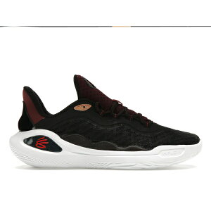 Under Armour �A���_�[�A�[�}�[ �����Y �X�j�[�J�[ �yUnder Armour Curry 11 Domaine�z �T�C�Y US_M_14 Black/Jet Grey/Red