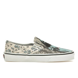 Vans �o���Y �����Y �X�j�[�J�[ �yVans Classic Slip-On Horror Pack The Shining�z �T�C�Y US_M_4 Floral/Khaki/Blue