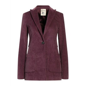 【送料無料】 セミクチュール レディース ジャケット＆ブルゾン アウター Suit jackets Deep purple