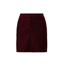 【送料無料】 ラルフローレン レディース スカート ボトムス STRETCH VELVET PENCIL MINISKIRT Burgundy